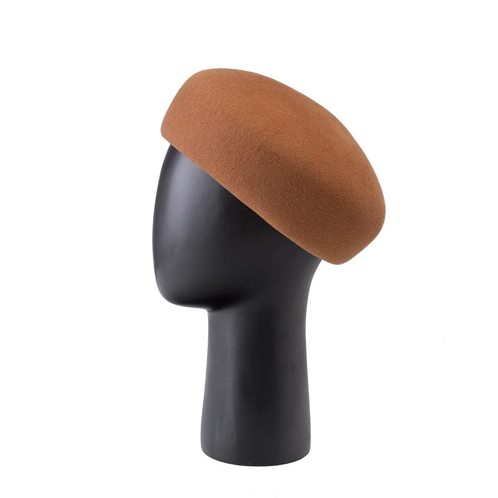 Französisch Wolle Baskenmütze Hut Für Frauen Winter Hüte Klassische Warme Kappe Baskenmütze Damen Beanie Cap Pillbox Hut Kleid Chapeu Sombrero Hombre – Detail 34