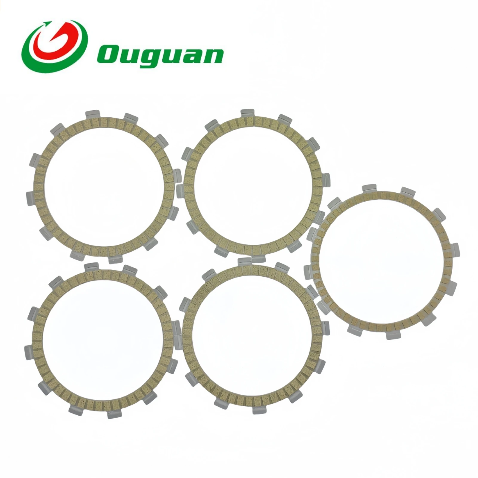 

ouguan for Yamaha XVS125 XVS 125 XV125 XV250 XV 125 250 QJ250 XJR400 XJR 400 Paper Based Clutch Friction Disc Plates