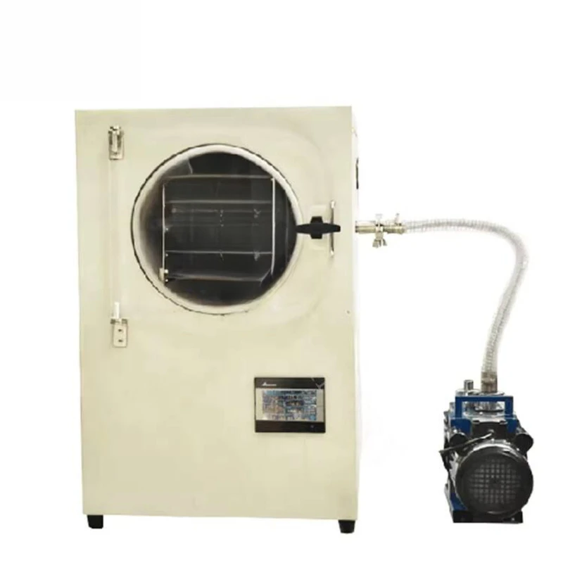 

Mini Vacuum Freeze Dryer For Food Industry Home Or Laboratory Use Laboratory Pet Food, Fruit, Caterpillar Fungus, Tea