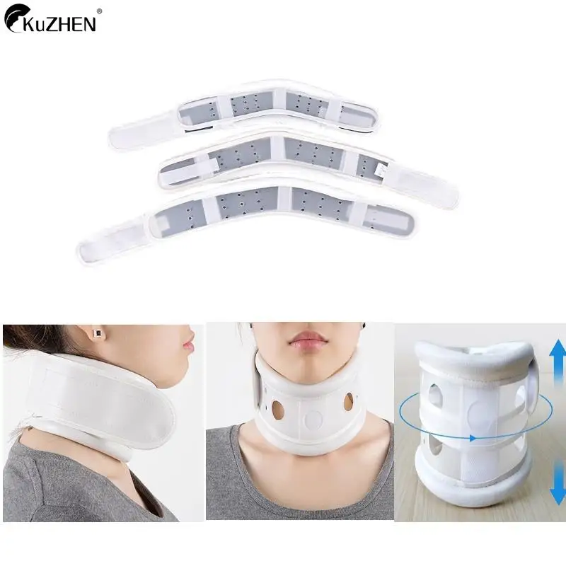 Adjustable Neck Traction Rushed Corset Corrector De Postura Cervical Collar Neck Support For Preventions Spondylosis With Chain