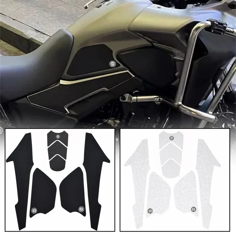 Motorcycle cb400x 2021-on PVC anti slip fuel tank pad sticker, air knee grip protection pad suitable for Honda CB500X 2013-2021