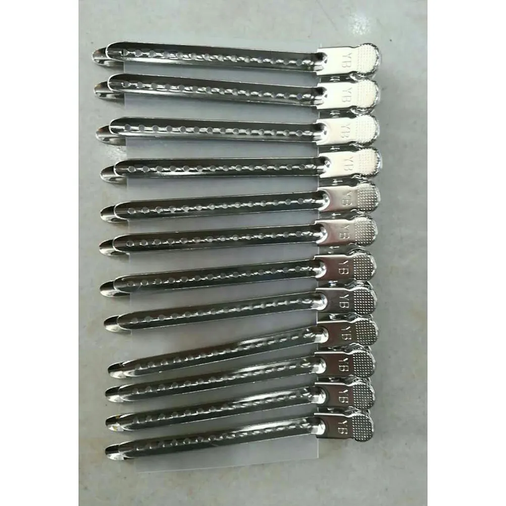 

10Pcs Duck Mouth Hair Clips Professional Salon Hairdressing Tools Double Hinged Non-Slip Sectioning Clips for Hair Styling