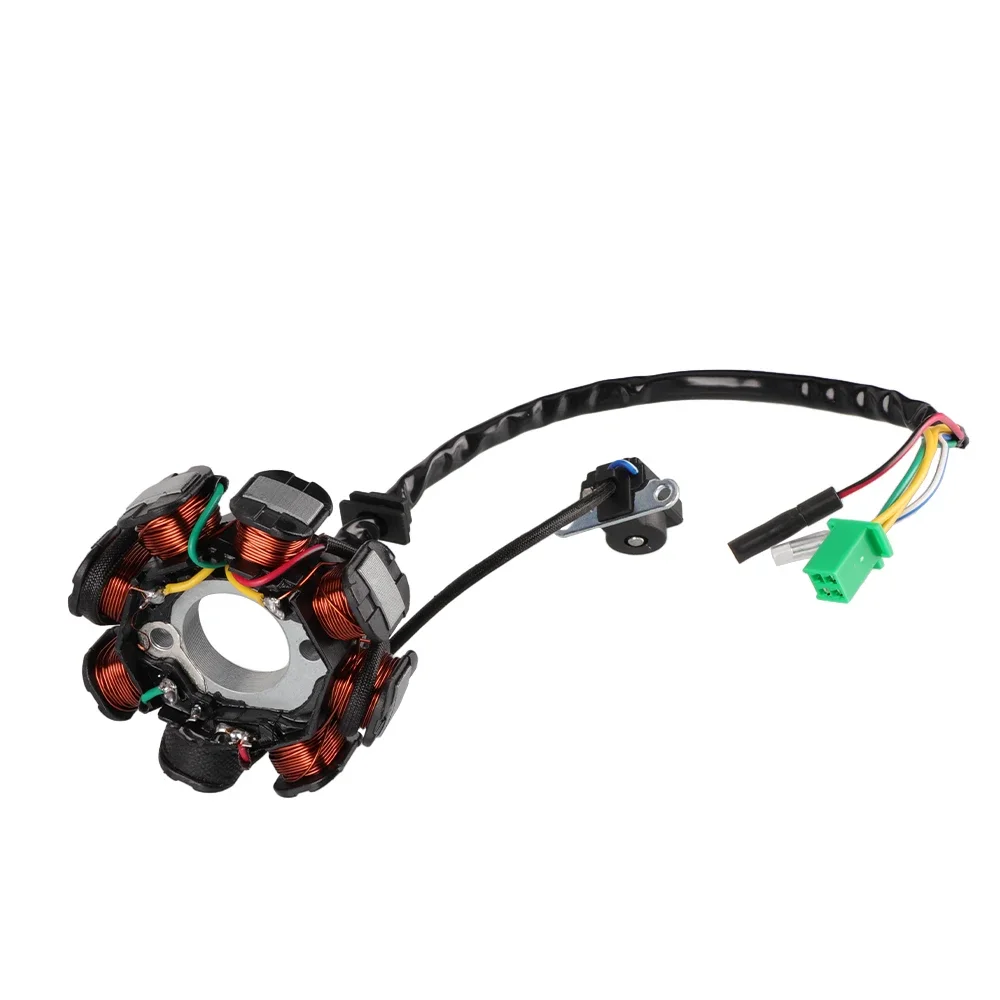 

GY6 125/ 8 Coil Magnet Generator Stator Coil Motorcycle Accessories for ATV Dirt Bike Motorcycle 125cc 150cc Engine Coil