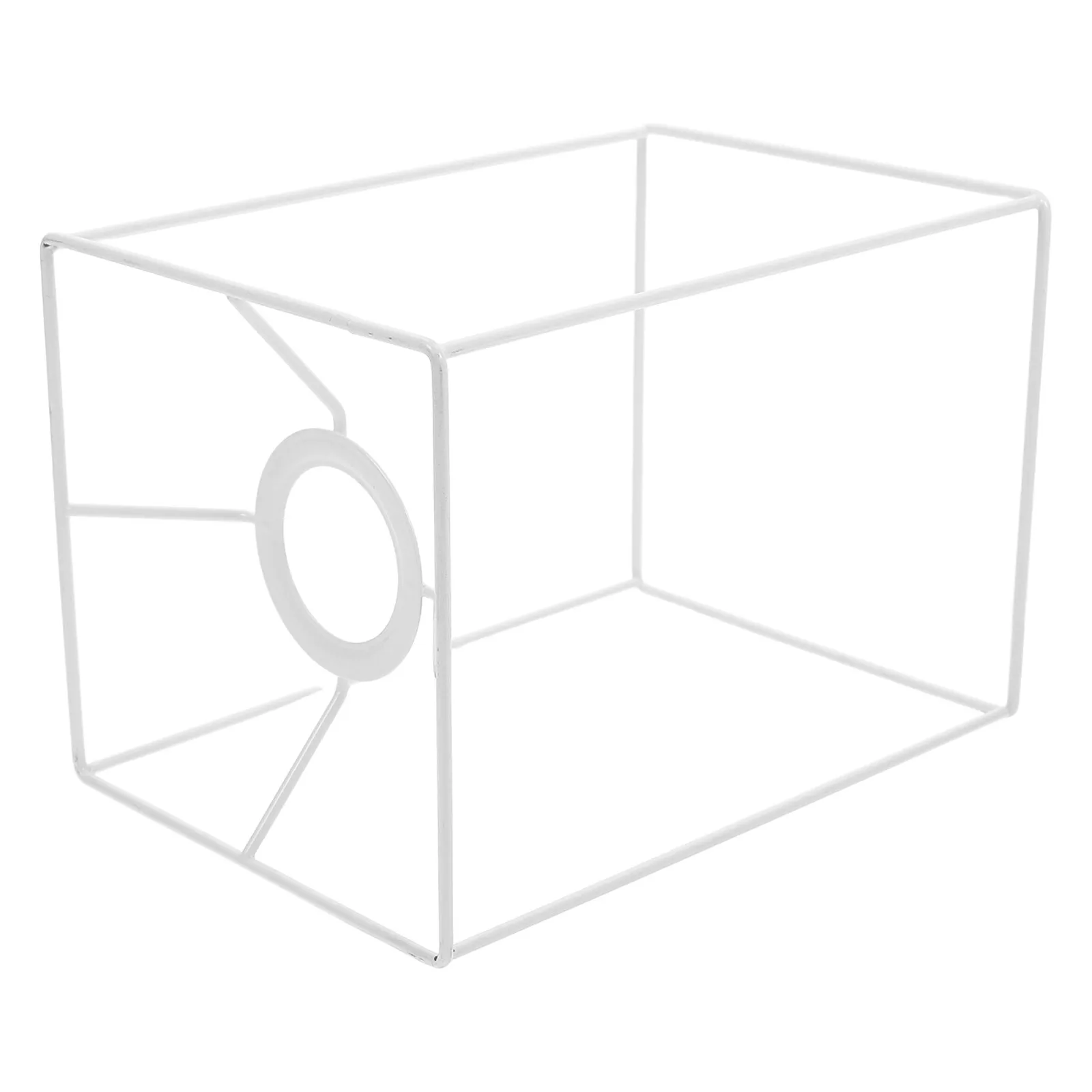 

E27 DIY Lamp Shade Frame Iron Wire Lampshade Bracket Iron Stand for Desk Table Lamp Shade Cage Decorative Lampshade Frame