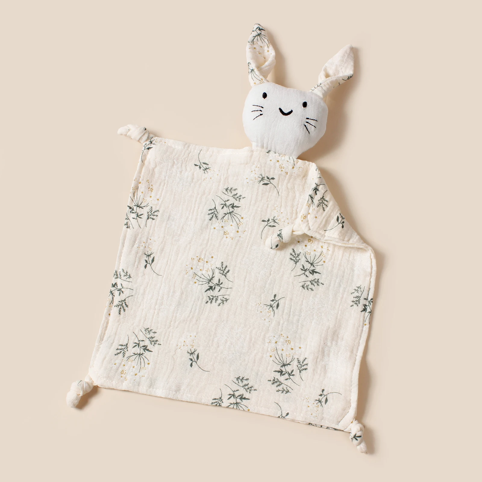 Neue Design Mode Neugeborenen Baby Decke Baumwolle Musselin Druck Katze Gesicht Speichel Handtuch Für Kinder Kinder Schlaf Tröstlich Schal – Detail 12