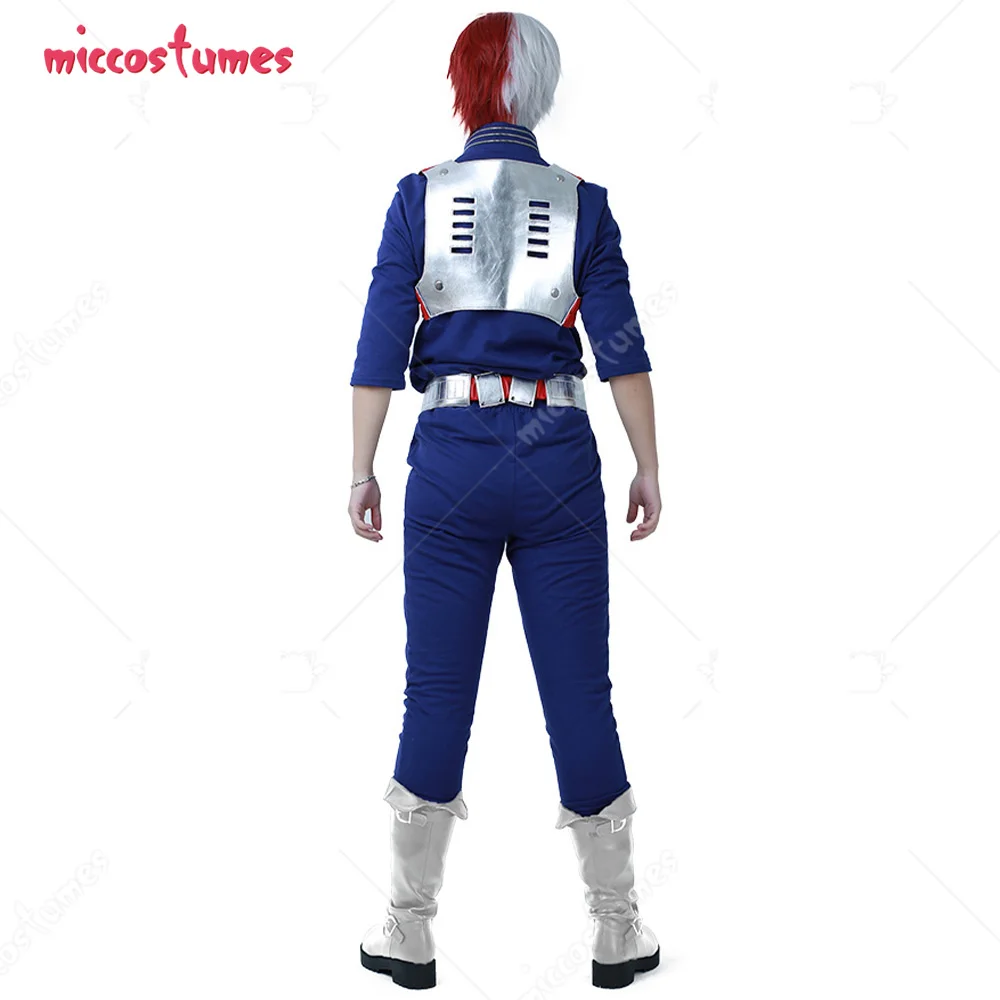 Men's Anime Costume Shirt Pants Vest and Belt for Student Uniform Cosplay for Hero Cosplay Halloween Costumes for Men Uniform