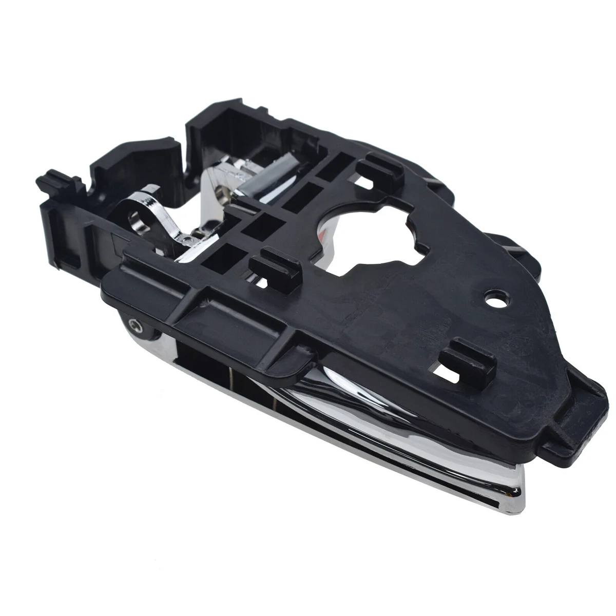 Embellecedor de manija de puerta interior de coche, pestillo cromado para Hyundai Tucson Ix35 82610-25010, 82620-25010, 1 par