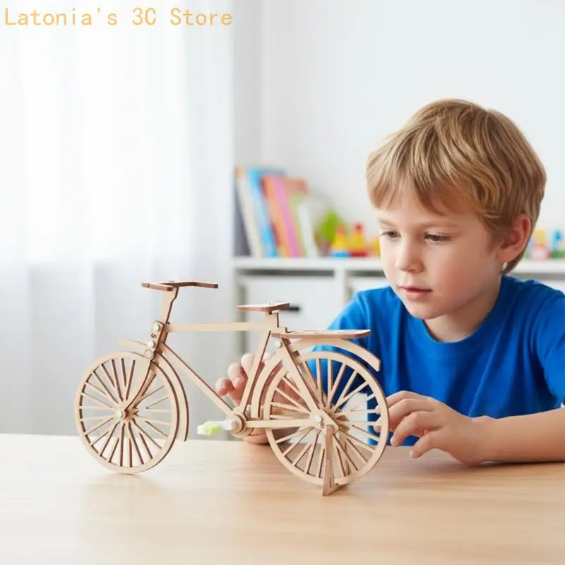 Childrens Science Experiment Set Wooden Cycle Model For Creative Learning X3UB