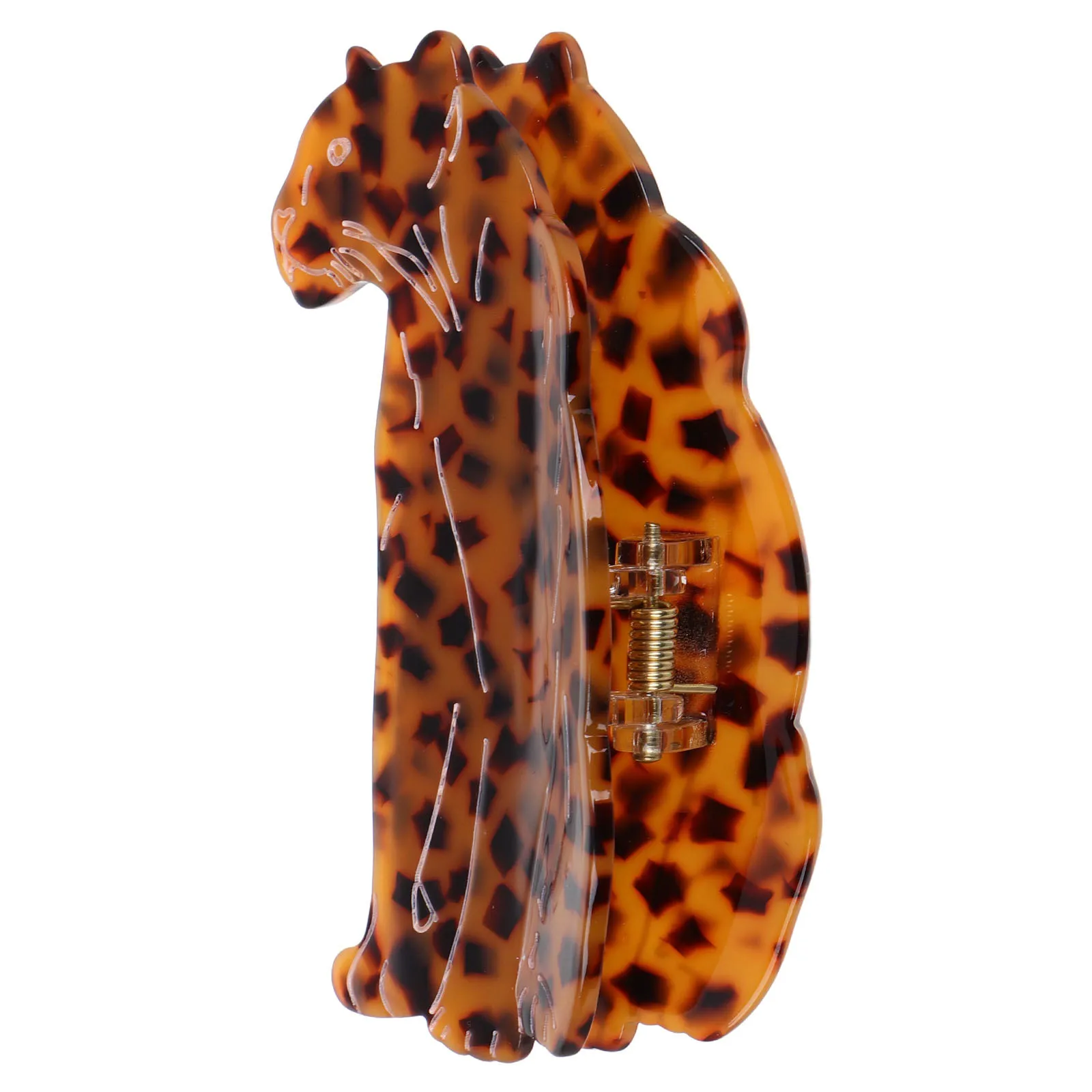 

Animal Claw Clips Acetate Leopard Print Jaw Clamps For Women Girls Long Thick Hair French Barrette Hair Accessories