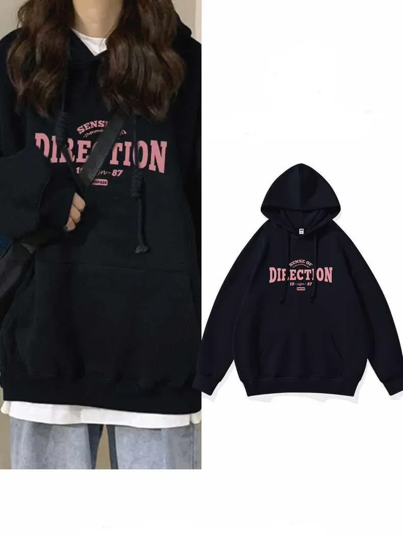 مقنعين الجرافيك هوديس المرأة الخامس الرقبة الربط شخصية مقنعين مايكرو الحد الأدنى منقوشة السيدات زوجين سليم موهير الرسومات