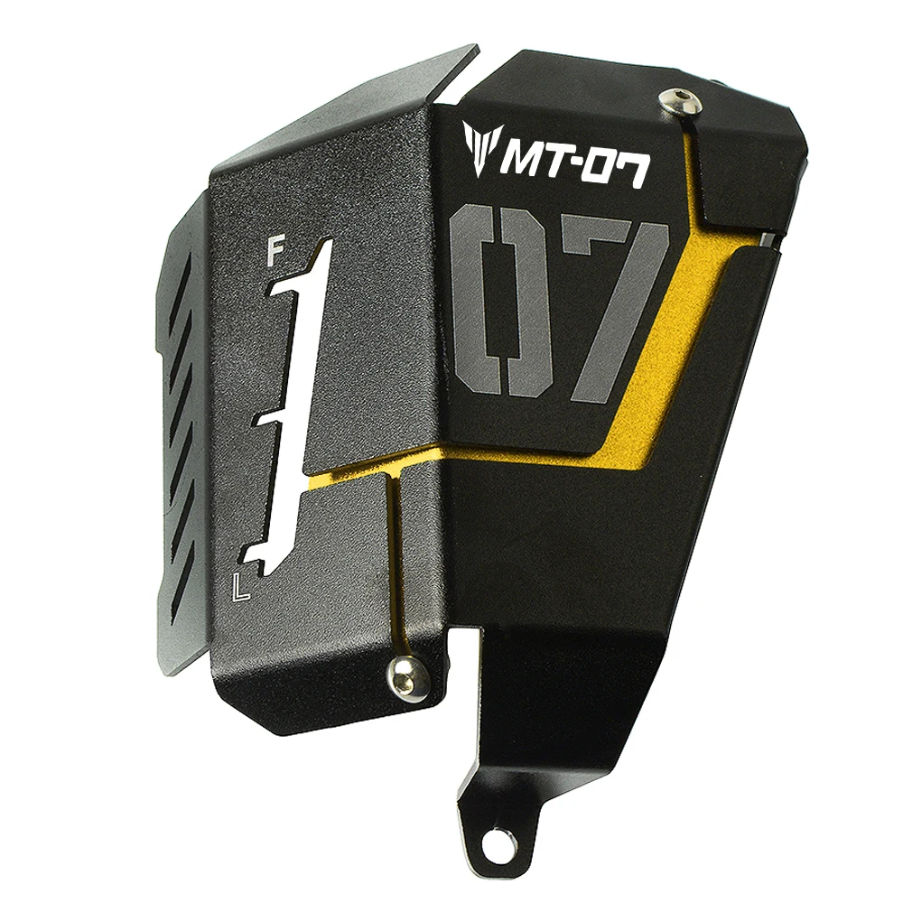 2024 MT07 Radiator Guard Coolant Recovery Tank Shielding Cover For Yamaha MT07 MT FZ 07 FZ07 2014 2015 2016-2020 2021 2022 2023