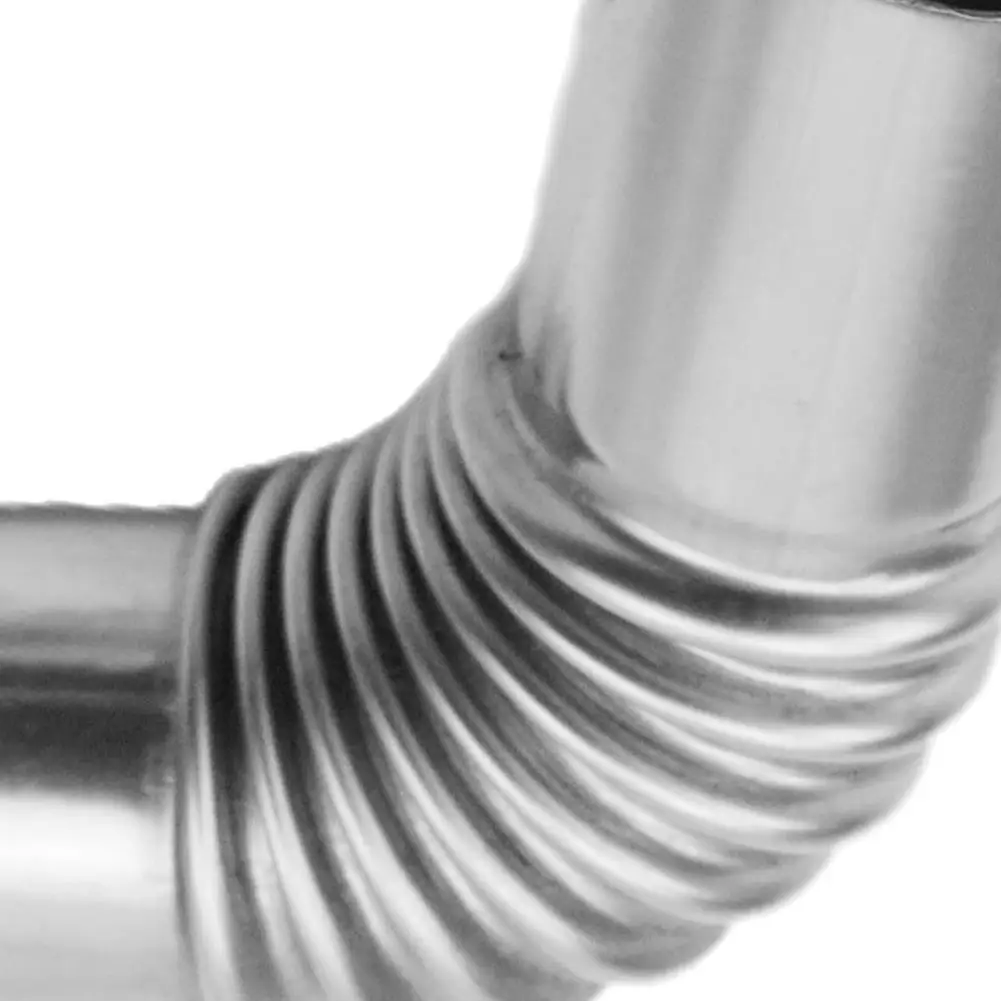 25 مللي متر الفولاذ المقاوم للصدأ العادم الأنابيب الكوع موصل مع المشابك مانعة للتسرب دائم ل سخان الديزل قارب نظام عادم السيارة إصلاح