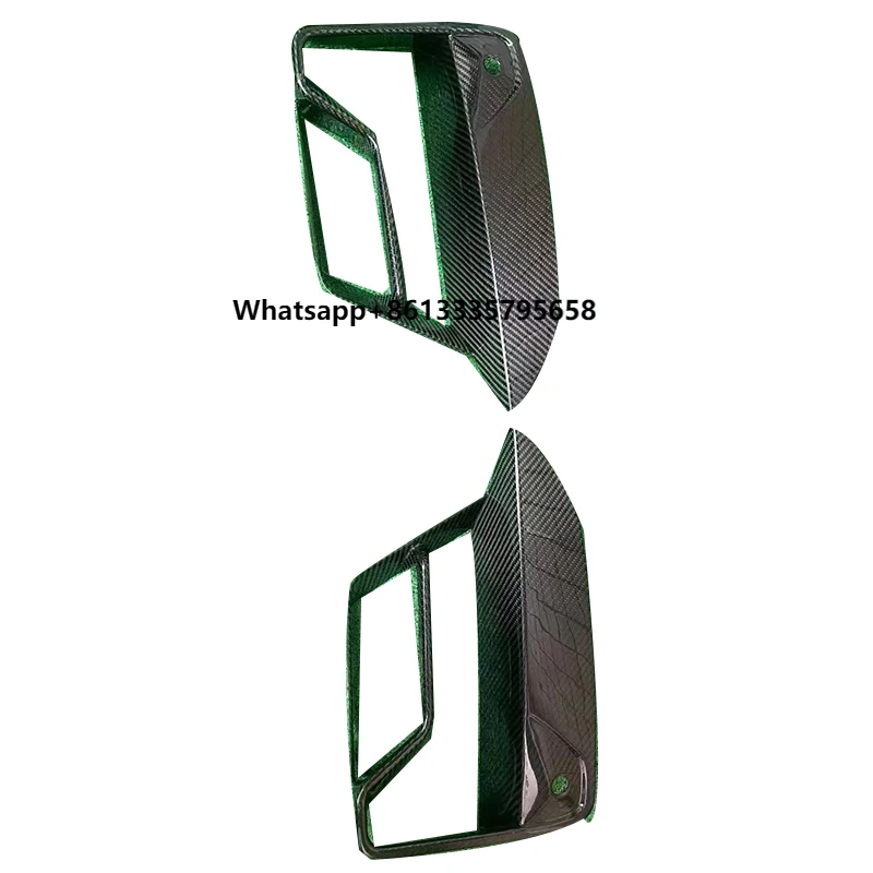 

Pre Preg Dry Carbon Front Fog Light Cover Fins Splitter for F90 M5 LCI 2021+