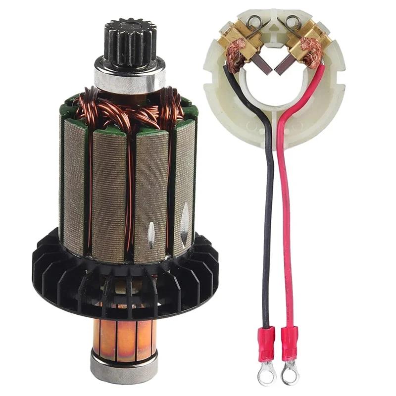 

FYBL-619496-0 638991-1 Набор держателей якоря и угольных щеток для DHP458 BHP458 DDF458 BDF458 Сменный аксессуар