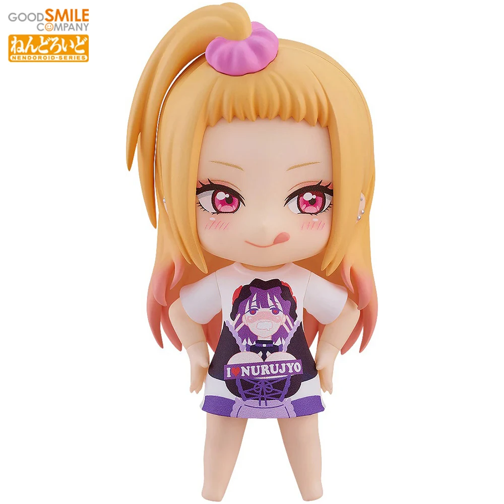 GSC Nendoroid 2556 Marin Kitagawa (Slippery Girls Full Graphic T-Shirt Ver.) (My Dress-Up Darling) 100mm Anime Action Figure Toy