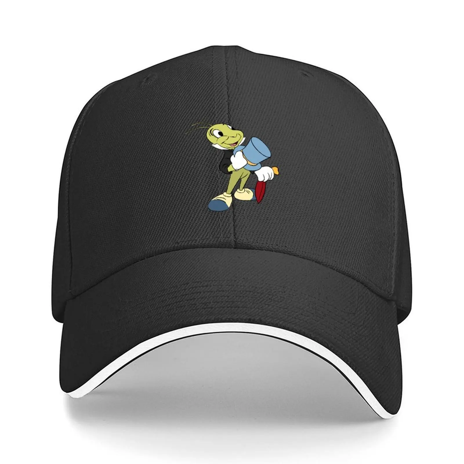 

Jiminy Cricket Baseball Cap men's big size hat Golf Wear fashionable western Hat Mens Tennis Women's