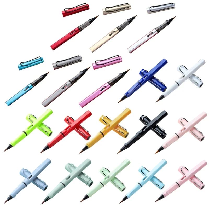 Pincel caligrafía china recargable fino a bordo para niños que practican escritura