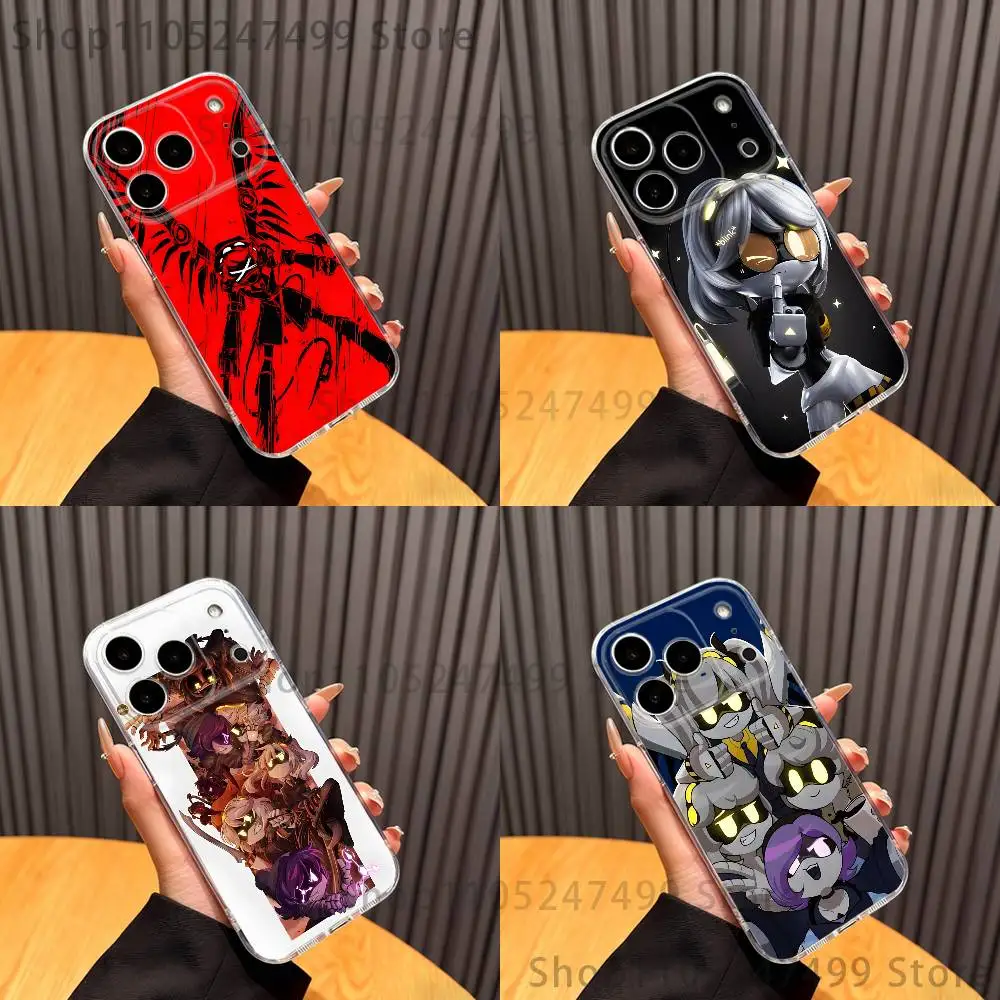 

M-Murder D-Drones Game Phone Case For iPhone 16,15,17,12,13,14,11 Max,Pro,Plus,X,XS,XR,SE4,E Mini Transparent Cover