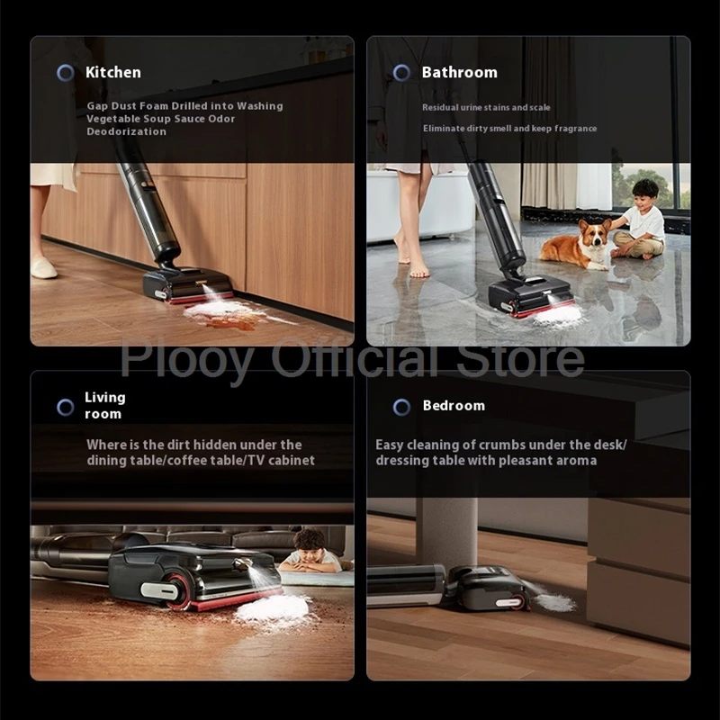 23000Pa شفط الذراع غسالة الأرضيات متعددة الوظائف تنظيف منظف الأرضيات الذكية مع تجفيف الرغوة للمنزل الكبير التجارية 220 فولت #6