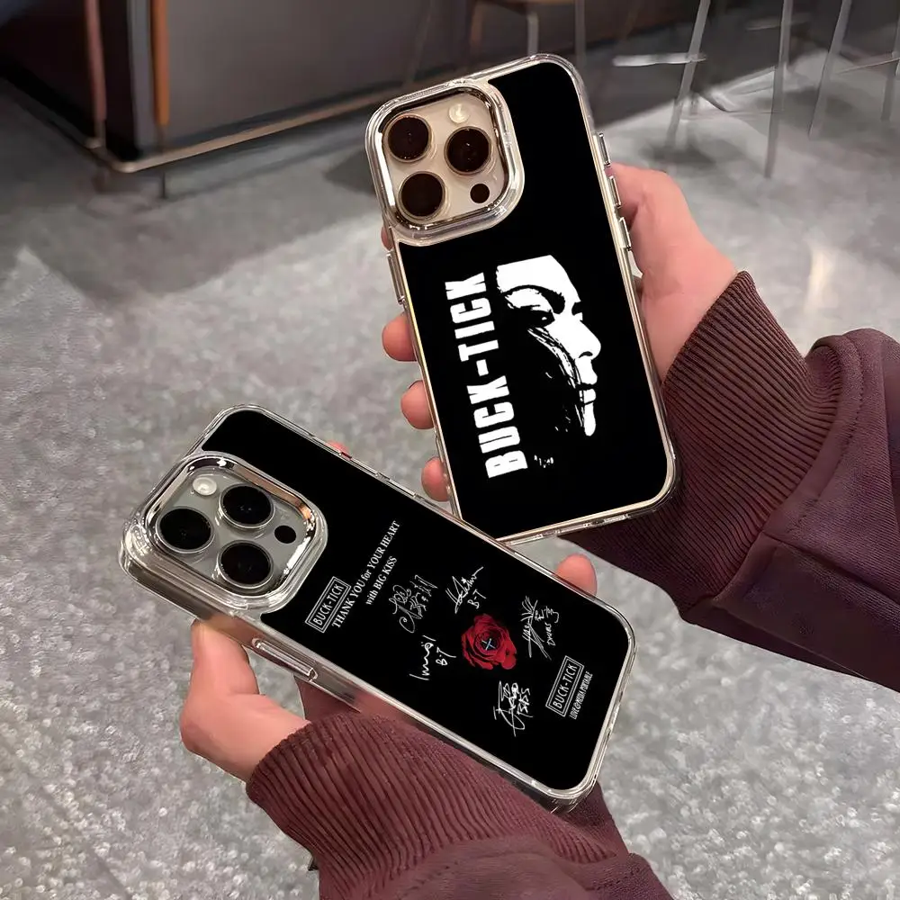Band Buck T-Tick Phone Case For IPhone 17 Air 16 15 14 13 12 11 Pro Pro Max Plus Transparent Soft Cover