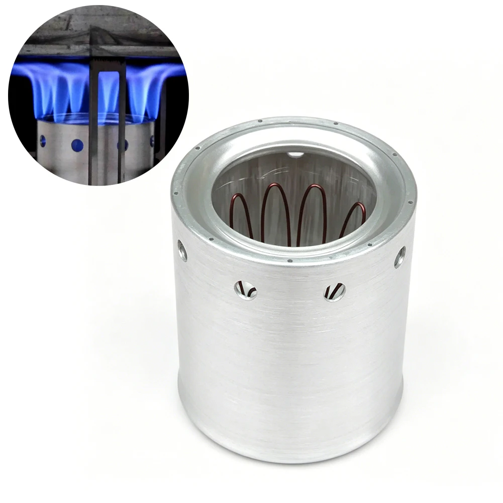 

Handcrafted Alcohol Stove - Portable Windproof Dual-Layer Aluminum Cooker with Stable Pressure Resistance for Indoor and Outdoor