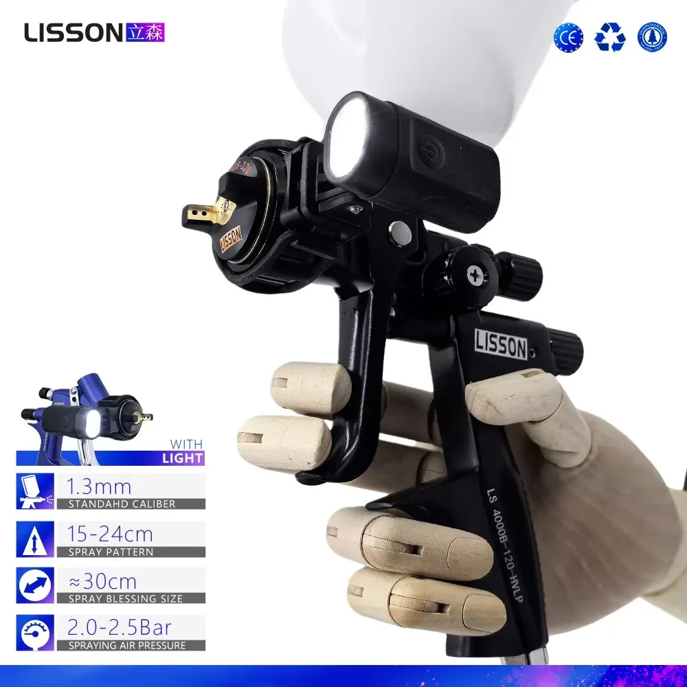 pistolet-de-pulverisation-hvlp-13-mm-pour-peinture-automobile-pulverisateur-de-peinture-a-faible-emission-de-brume-avec-gobelet-de-600-ml-et-lumiere-led-outil-professionnel-pour-carrosserie-automobile