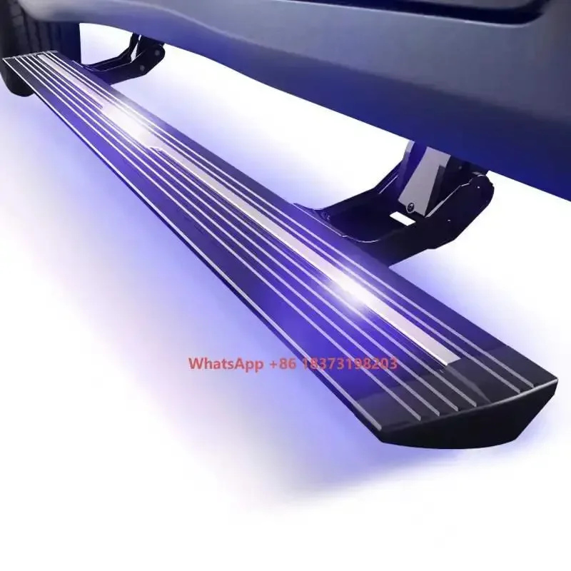 Factory Outlet Accept Customization Electric LED Lights Power Boards Step for Outlander Colorful Electric Side Step