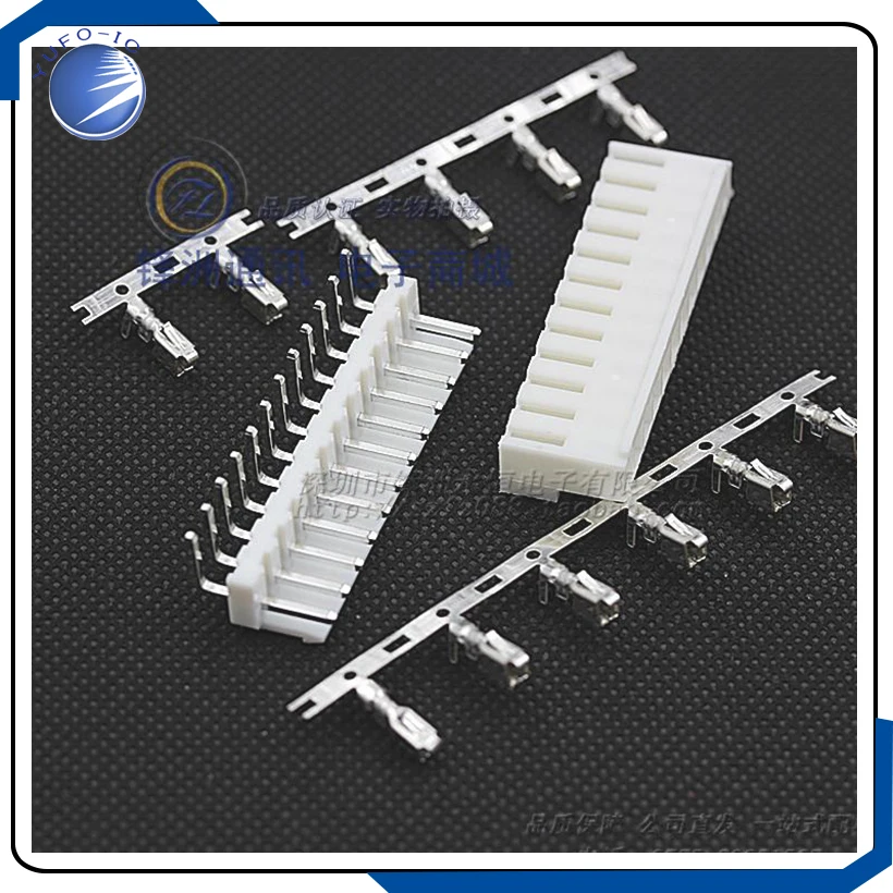 50set 2/3/4/5/6/7/8/9/10/11/12P pin Header 3.96MM male and female + housing VH3.96  Connectors PH-A right angle pins 90 degree