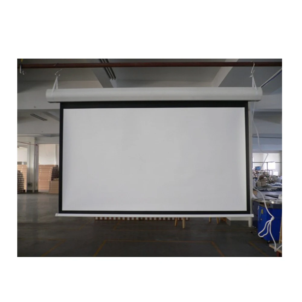 

Extra Large Motorized Projector Screen Electronic Projector Screen