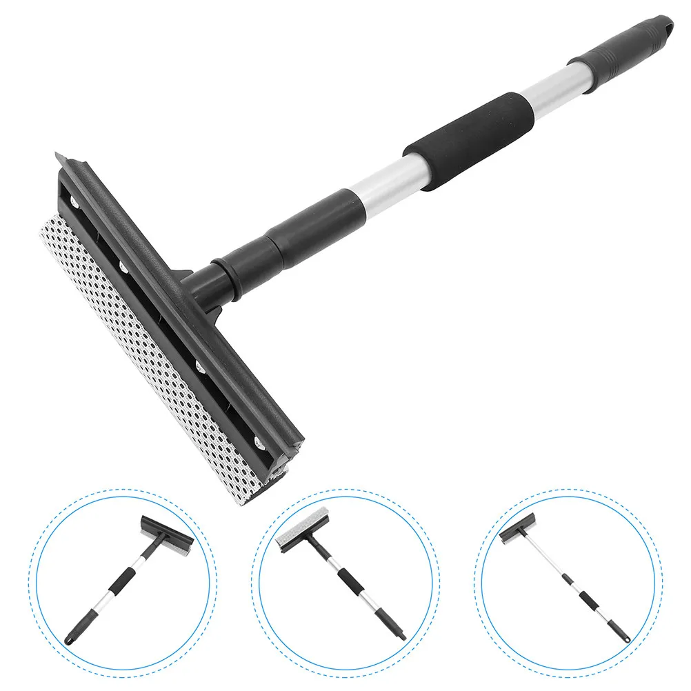 

2Pcs Stainless Steel Extendable Dual-Sided Window Squeegee Cleaner for Car Windshield Glass Mirrors Shower Doors Outdoor