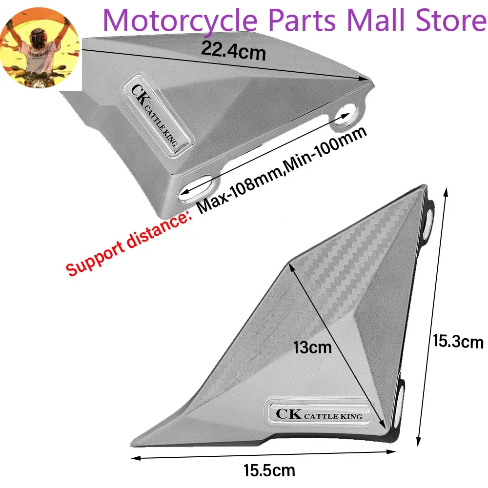 อุปกรณ์เสริมรถจักรยานยนต์สําหรับ Bmw HP4 HP2 G310R G310GS C400X C400GT HP 4 Race Sport R 1200GS/1250GS GS Caliper Air Cooling ท่อ