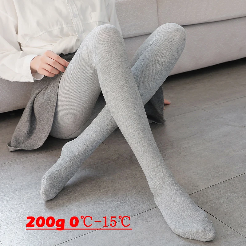 Winter-Thermo-Leggings 130g/330g Fleece Warme Damenstrümpfe Hochgeschnittene Elastische Schlanke Sexy Leggings Strumpfhose 2026 – Detail 13