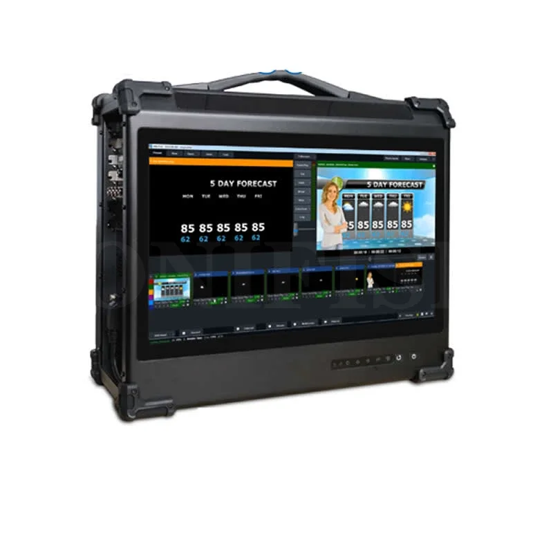 Vertical screen live broadcast recording equipment touch screen all-in-one TY-110W multi-camera live encoder