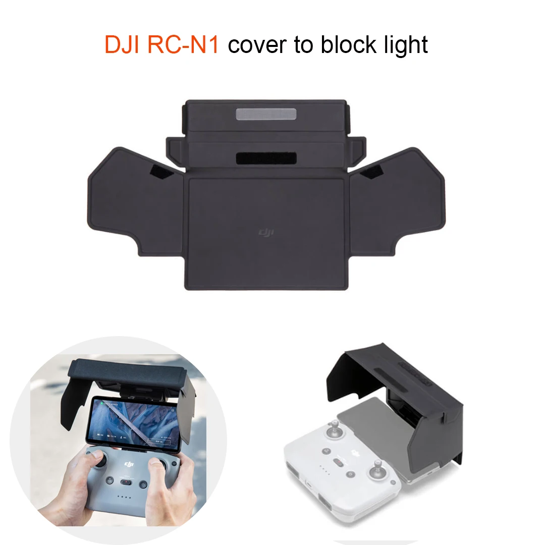 

Original For DJI RC N1 Remote Control Hood to Block Light DJI Mavic 3/Air2S/Air2/Mini2 RC N1 Remote Control Cover to Block Light