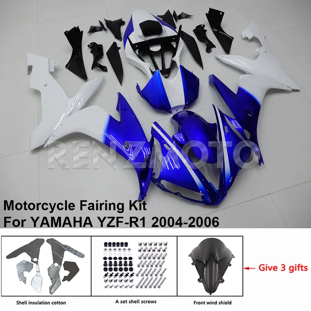 

Y1005-116a Motorcycle Fairing Set Body Kit Plastic For YAMAHA YZF-R1 2004-2006 Accessories ABS Injection Bodywork