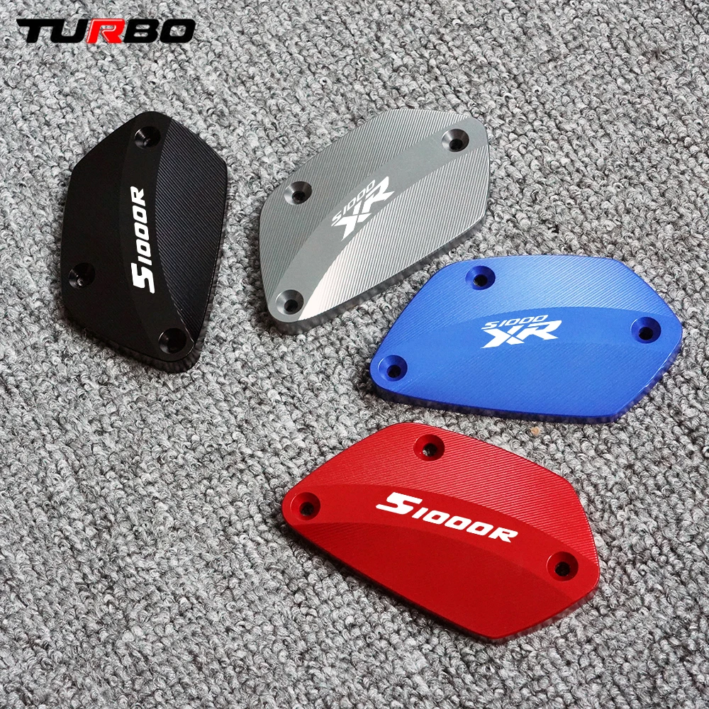 For BMW S1000R 2020 2021 S1000XR 2015-2021 2022 Motorcycle CNC Aluminum Front Brake Reservoir Fluid Tank Cover Oil Cup Cap