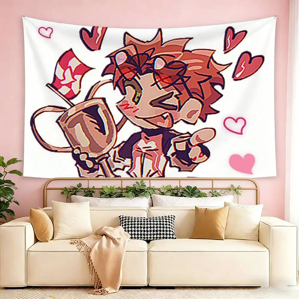 J-Jackpot Crash Course JJC Benny   Flags Wall Hanging Tapestry Outdoor Garage Room Decorative flag Background Blanket