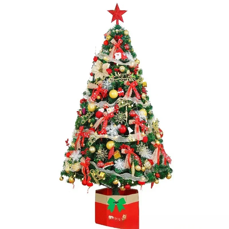 

Christmas tree household package encryption 1.5 luminous 1.8 meters Christmas decoration scene arrangement ornament