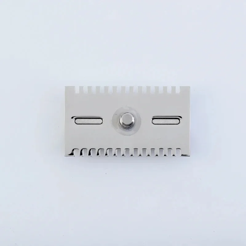 Yaqi Polished 316 Stainless Steel Safety Razor Head - Mellon Finish