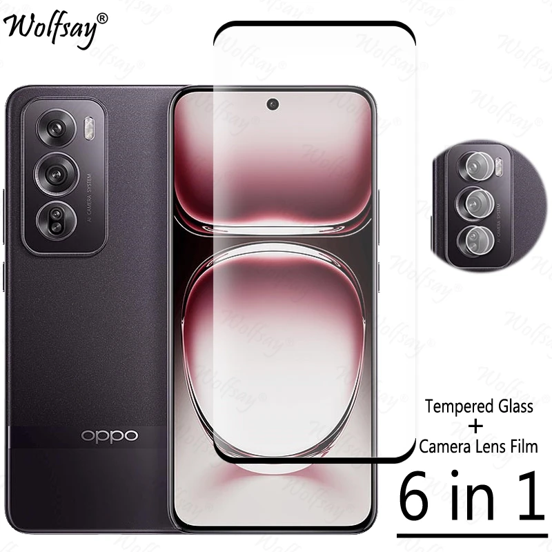 Tempered Glass For Oppo Reno 12 Pro Screen Protector For Oppo Reno 12 11 10 Pro Plus 5G Camera Glass For Oppo Reno 12 Pro Glass