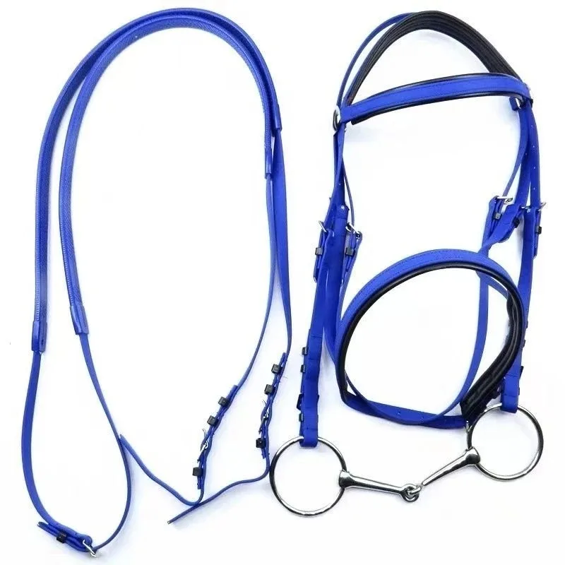 Newly upgraded non-slip, waterproof and antifreeze saddle accessories pvc riding water reins