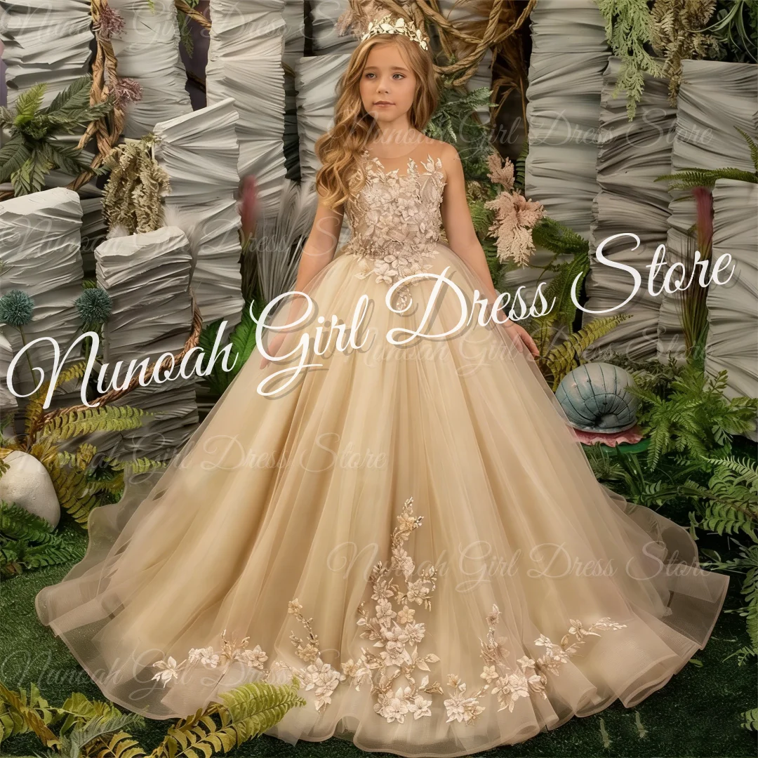 Fluffy Tulle Flower Girl Dress Mint Green Lace Beaded Pleated Wedding Elegant 3D Floral Child First Communion Party Dress - AliExpress 320 Fluffy Tulle Flower Girl Dress Mint Green Lace Beaded Pleated Wedding Elegant 3D Floral Child First Communion Party Dress - AliExpress 320