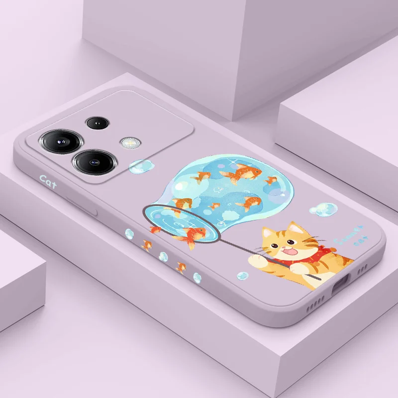 

Sparkling Fish Phone Case For Xiaomi Poco F7 X7 X6 F6 M6 M5 M5S F5 X5 F4 X4 M4 F3 M3 X3 Pro 4G 5G GT Silicone Cover