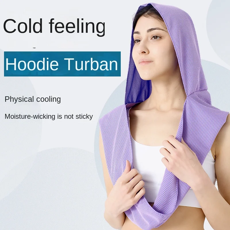 Cold Sports Towel Head Wearl Outdoor Fitness Sunscreen Quick Drying Cooling Breathable Swimming Boys Men Women Girls Beach Y9