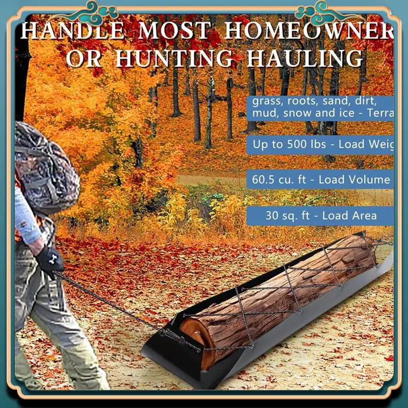 

Latest Deer Drag Sled Game Glide - Deer Cart Game Hauler Thickened Tear-Resistant Hunting Accessories And Gear For Hauling