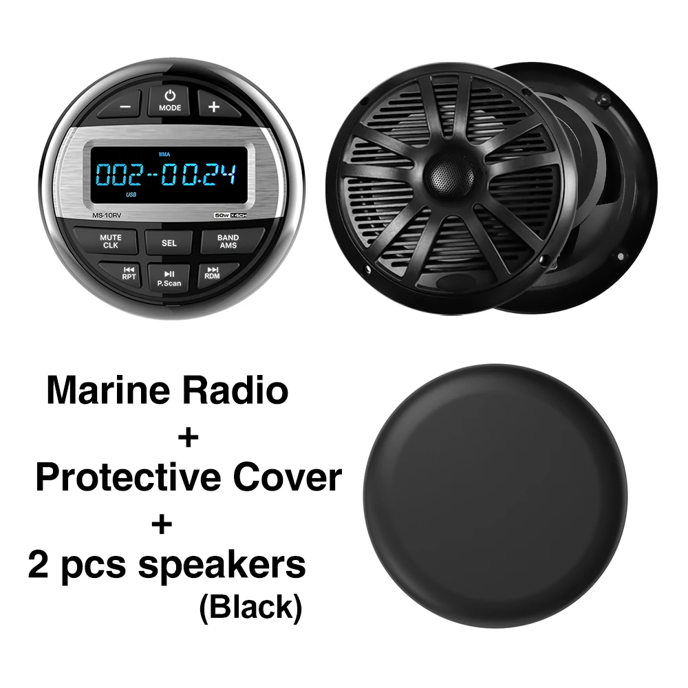 Variant: radio cover black