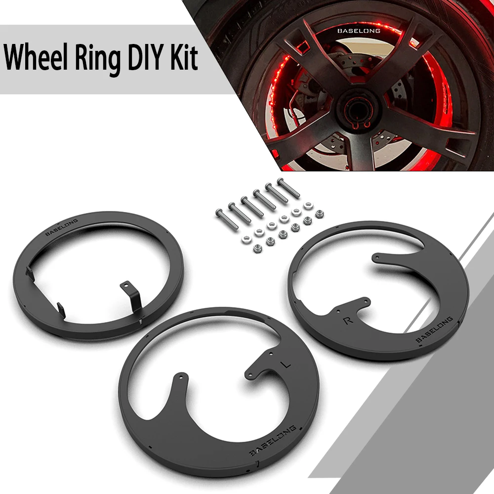 

2023 Motorcycle Wheel Ring DIY Kit Protector For Can-Am Ryker STD 600 900 Rally Edition 900 Ryker 600 900 ACE SPORT All Models