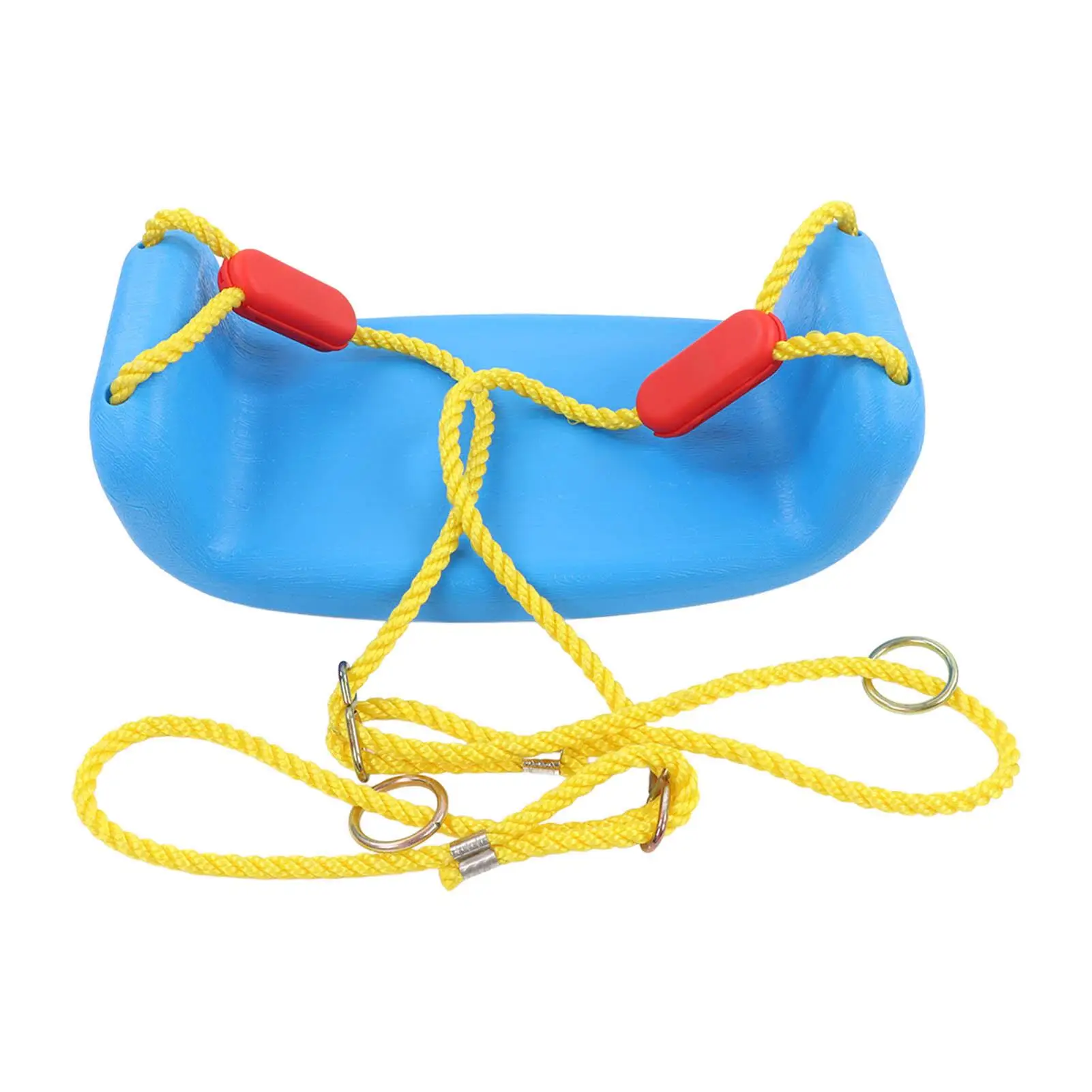 Kids Plastic Swing Seat Replacement - 80kg Load, Non-Slip, Easy Install, Self-Leveling Gift