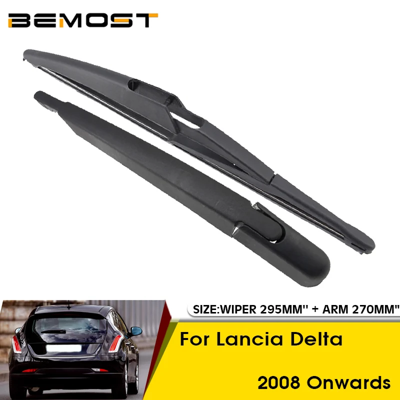 Car Wiper Blade For Lancia Delta 2008 Onwards Rear Back Windshield Windscreen Rear Wiper 295mm+Arm 270mm Car Accessories