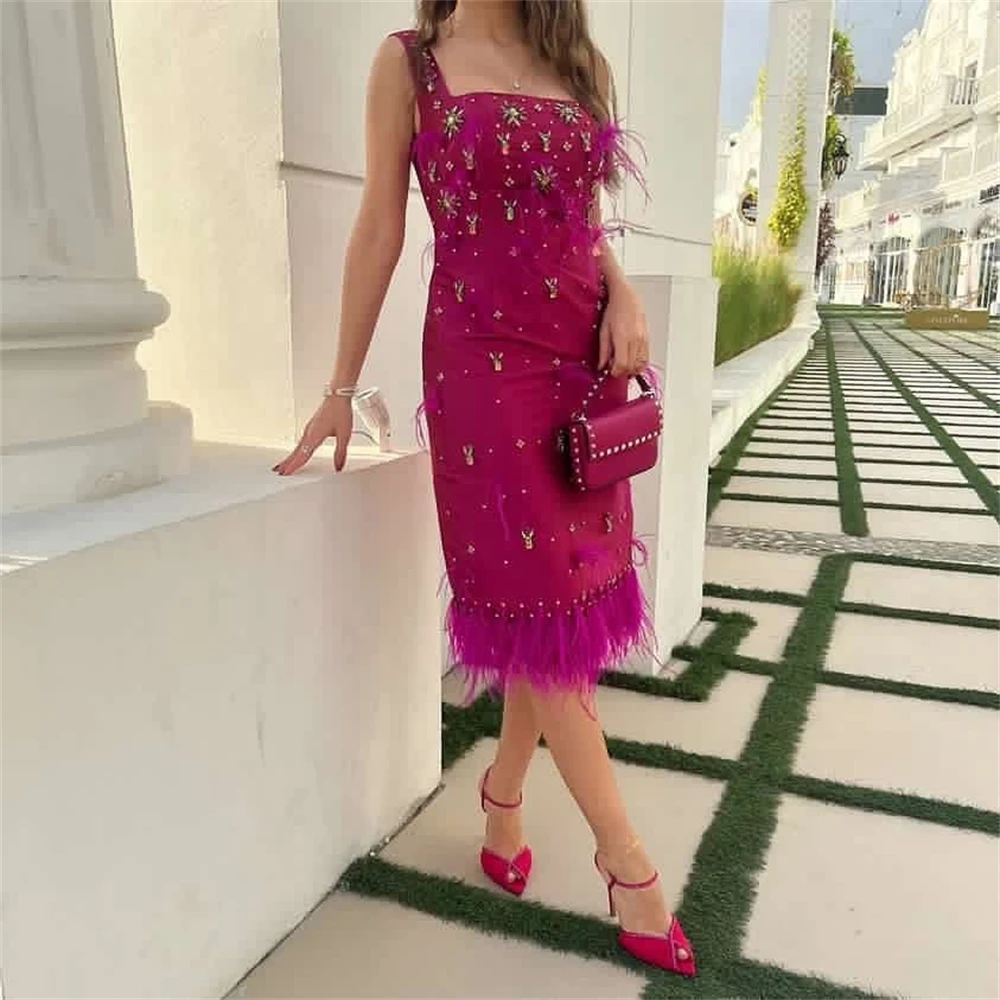 Customized Prom Dresses Exquisite Spaghetti Sheath Cocktail  Sequin Skirts S Occasion Evening Gown فساتين نسائيه سهره  formal dr